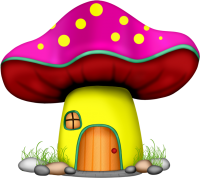 a mushroom house